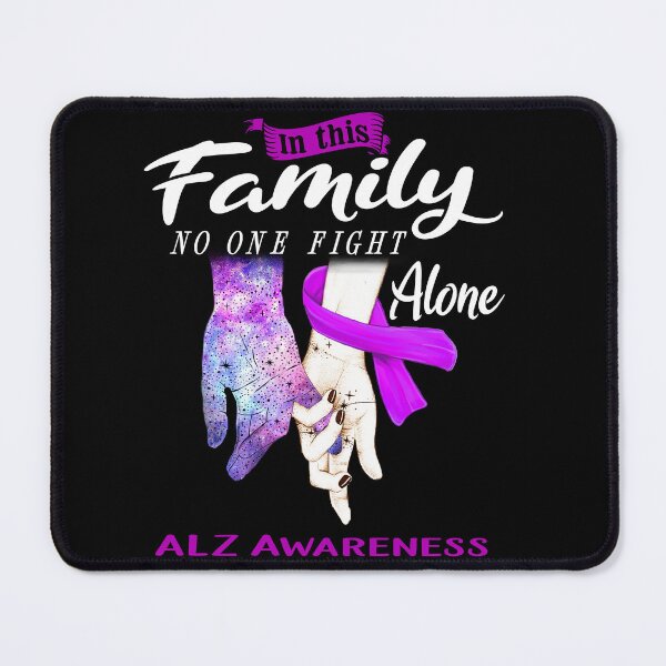 Item preview, In This Family No One Fights Alone ALZ Awareness designed and sold by Mnrshirley.