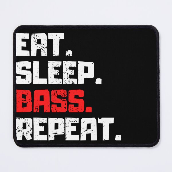 Item preview, Eat Sleep Bass Repeat designed and sold by PWD-Design.