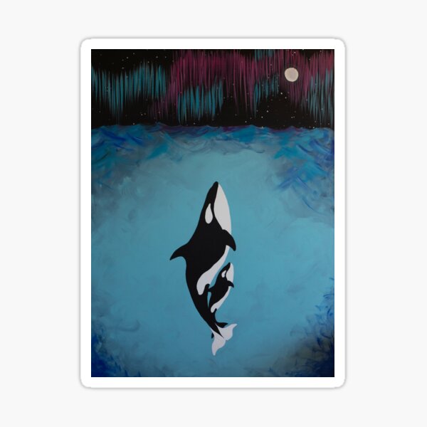 Orcinus Borealis Sticker