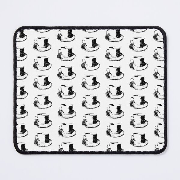 Item preview, Monochrome vintage teacup print  designed and sold by LittleBettyMakes.