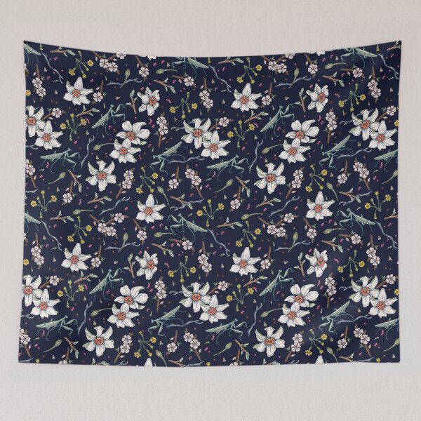 Item preview, Spring night garden designed and sold by smalldrawing.