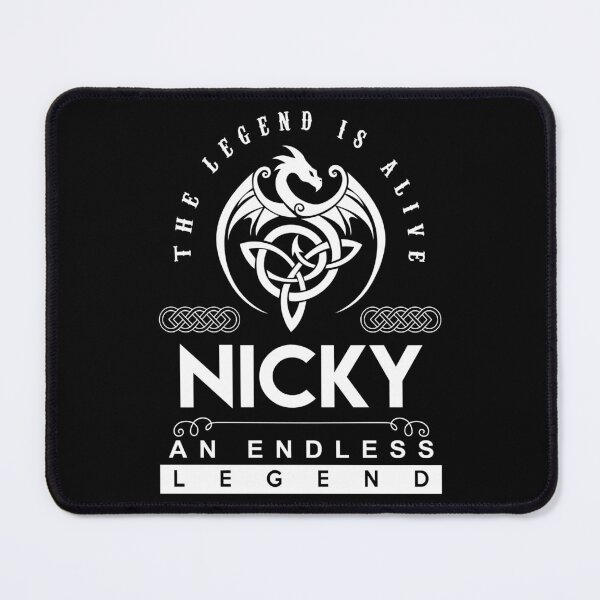 Item preview, Nicky Name T Shirt - Nicky The Legend Is Alive - An Endless Legend Gift Item Tee designed and sold by jazminprin.