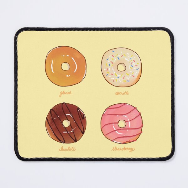 Item preview, Assortment of four donuts designed and sold by Cholaya.