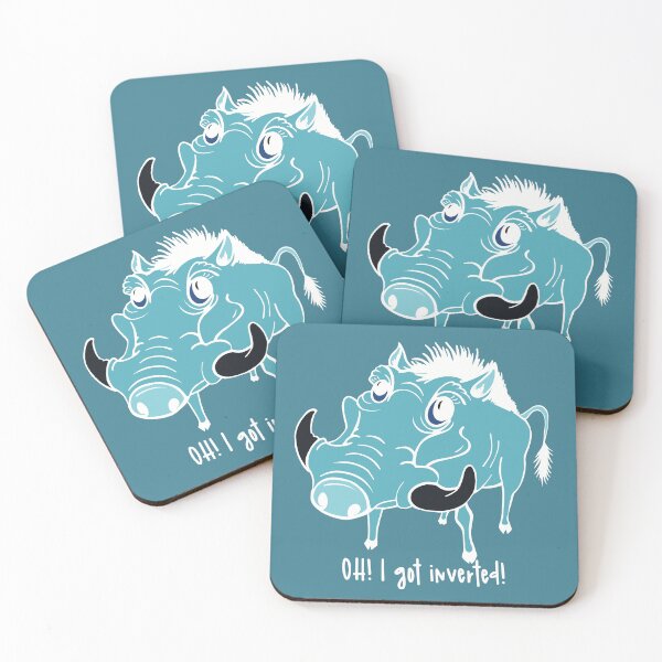 Item preview, Oh! I got inverted! The warthog that got inverted by mistake. Just for fun. designed and sold by marina63.