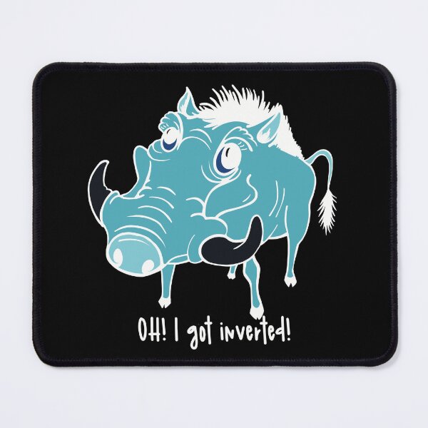 Item preview, Oh! I got inverted! The warthog that got inverted by mistake. Just for fun. designed and sold by marina63.