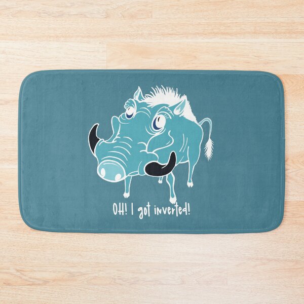 Item preview, Oh! I got inverted! The warthog that got inverted by mistake. Just for fun. designed and sold by marina63.