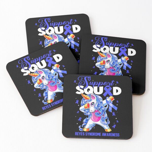 Item preview, Cute Unicorn Support Squad Reye's Syndrome Awareness Men Women Kid designed and sold by tenjun16.