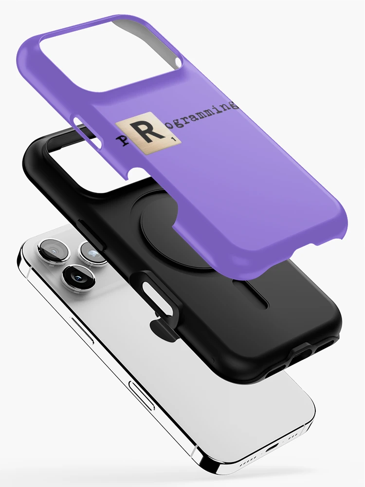 Thumbnail 2 of 4, iPhone Case, Scrabble R R programming designed and sold by KoopTroop ⭐⭐⭐⭐⭐.