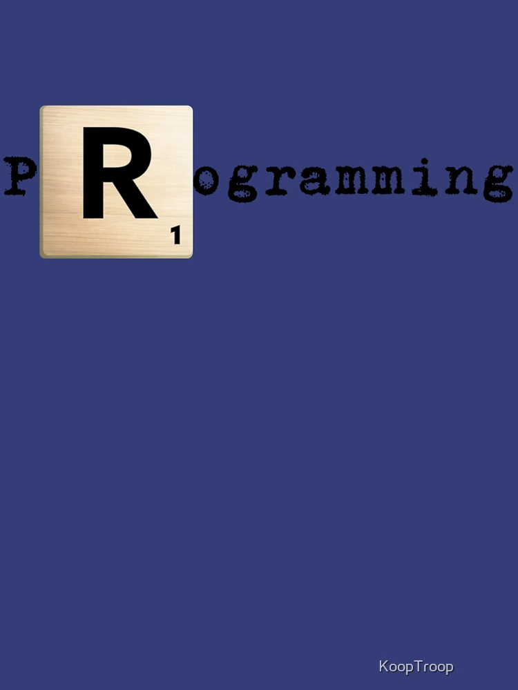 Thumbnail 4 von 4, Tank Top, Scrabble R R programmieren designt und verkauft von KoopTroop ⭐⭐⭐⭐⭐.