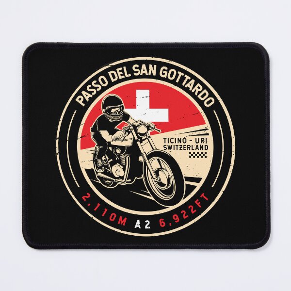 Item preview, Passo del San Gottardo | Switzerland | Motorcycle designed and sold by KrisSidDesigns.