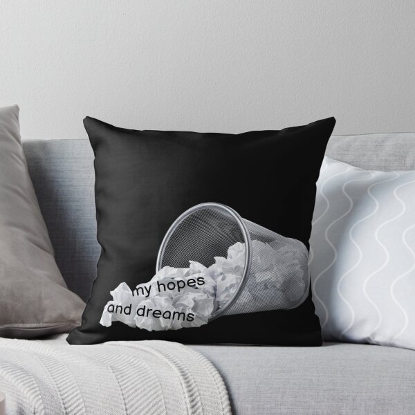 Item preview, My hopes and reams- Funny trash meme designed and sold by Anxatzi.