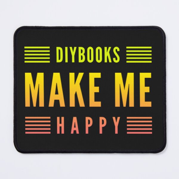 Item preview, DIY books make me happy designed and sold by TheRightHonMP.