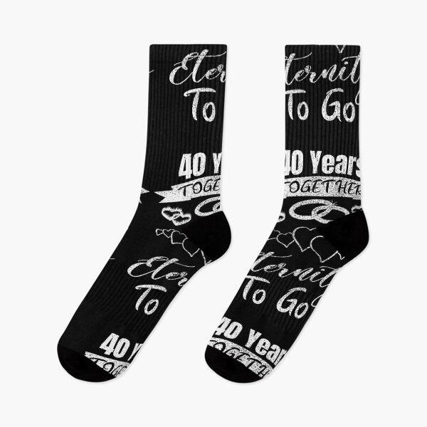 Item preview, 40 Years Together Eternity To Go, 40year Anniversary, 40th Anniversary, Married 40years, designed and sold by boyastore.
