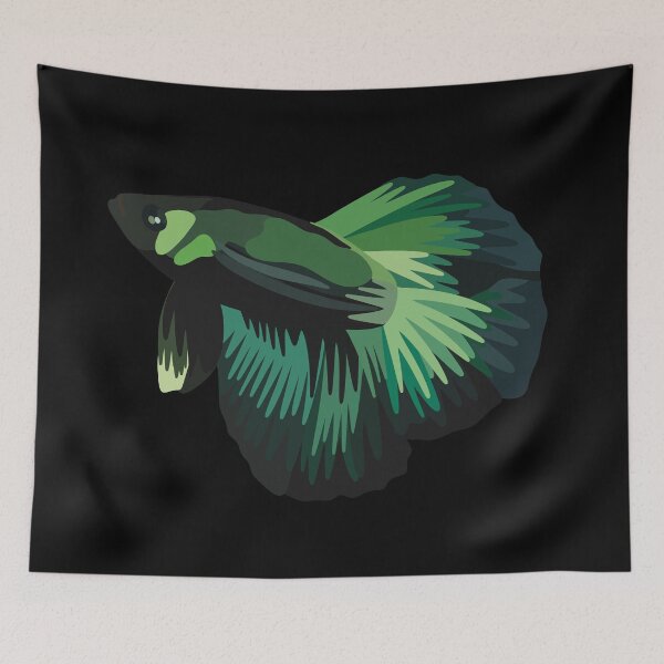 Item preview, Betta Fish - Digital Art designed and sold by TLGdrawings.