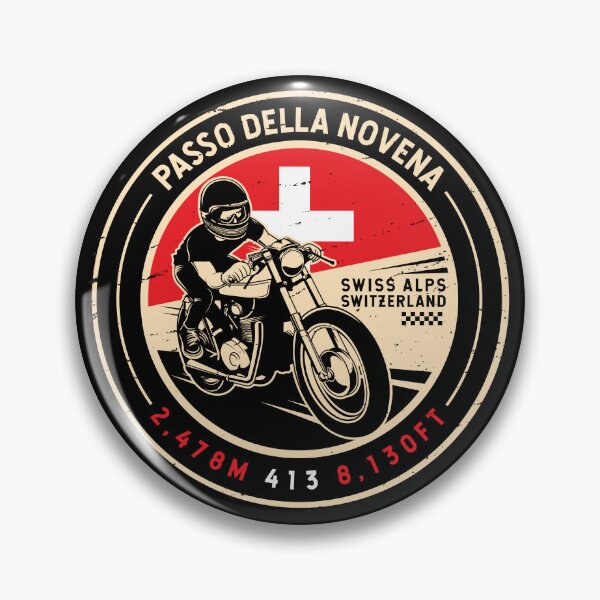 Item preview, Passo della Novena | Nufenen Pass | Motorcycle designed and sold by KrisSidDesigns.