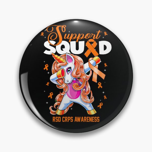 Item preview, Cute Unicorn Support Squad RSD CRPS Awareness Men Women Kid designed and sold by tenjun16.