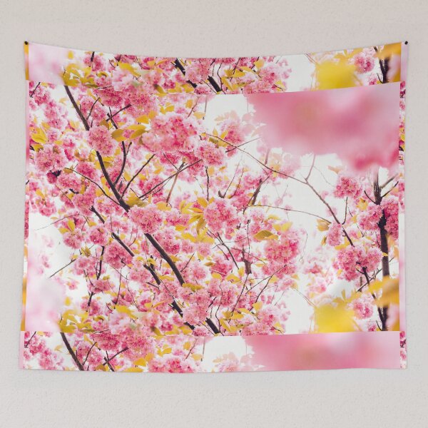Item preview, Pink Cherry Blossom Flowers Tree designed and sold by newburyboutique.
