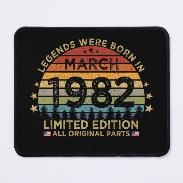 Item preview, Legends Were Born In March 1982 Limited Edition Patriotic designed and sold by cssdru.
