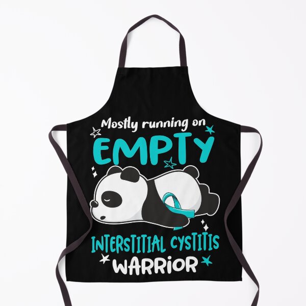 Item preview, Interstitial Cystitis Awareness - Mostly Running On Empty Interstitial Cystitis Warrior designed and sold by Hilten.