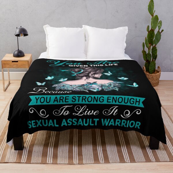 Item preview, You Are Strong Enough To Live It Sexual Assault Warrior designed and sold by Kohend.