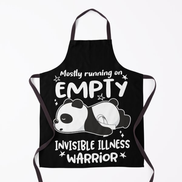 Item preview, Invisible Illness Awareness - Mostly Running On Empty Invisible Illness Warrior designed and sold by Hilten.