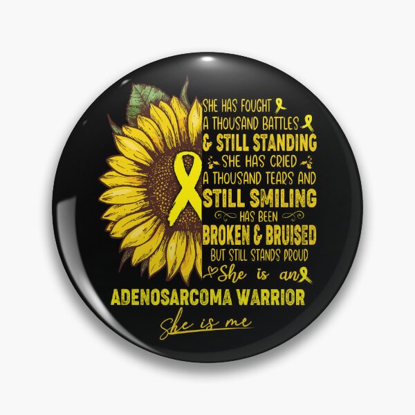 Item preview, Adenosarcoma Awareness - She is An Adenosarcoma Warrior SHE IS ME designed and sold by ArangoaStore.