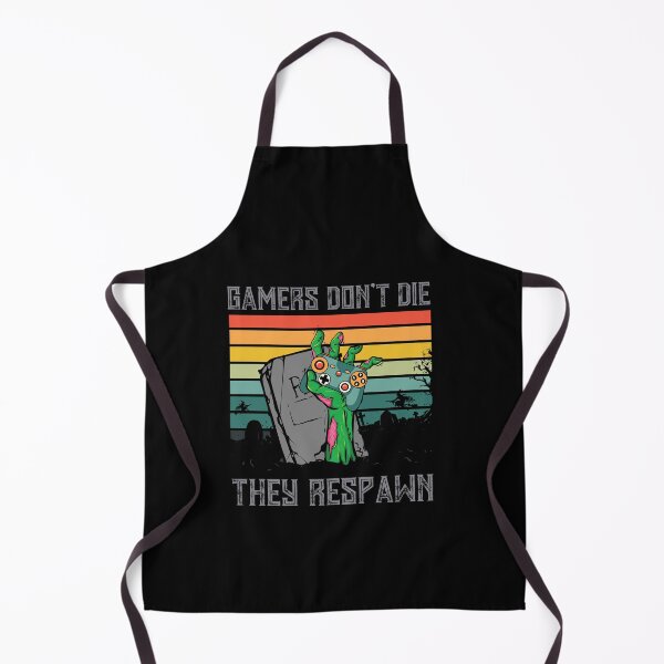 Item preview, Gamers Don't Die They Respawn Zocker Video Game Gaming designed and sold by Lenny Stahl.