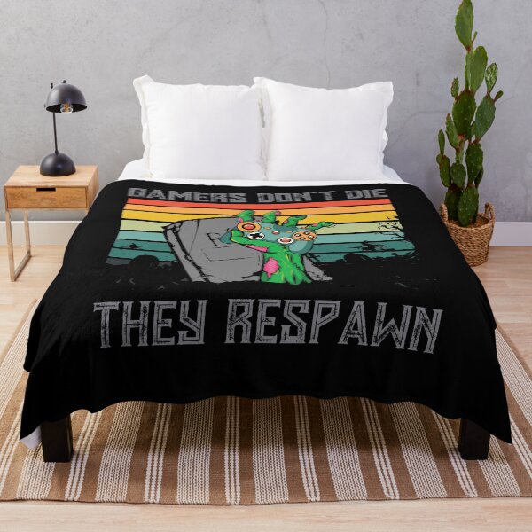 Item preview, Gamers Don't Die They Respawn Zocker Video Game Gaming designed and sold by Lenny Stahl.