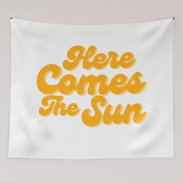 Item preview, Here Comes The Sun. Fun Summer, Beach, Sand, Surf Design. designed and sold by That Cheeky Tee.