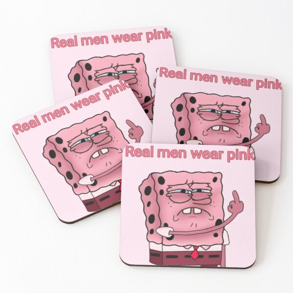 Item preview, Real men wear pink designed and sold by Artistkhg.