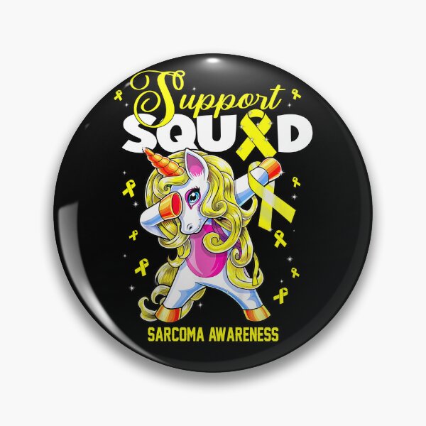 Item preview, Cute Unicorn Support Squad Sarcoma Awareness Men Women Kid designed and sold by tenjun16.