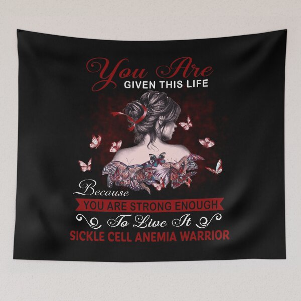 Item preview, You Are Strong Enough To Live It Sickle Cell Anemia Warrior designed and sold by Kohend.