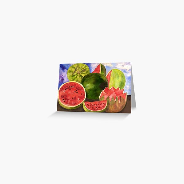 Item preview, Viva la Vida, Watermelons by Frida Kahlo designed and sold by FridaBubble.