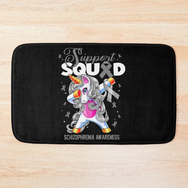 Item preview, Cute Unicorn Support Squad Schizophrenia Awareness Men Women Kid designed and sold by tenjun16.