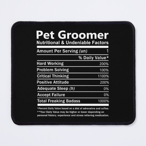 Item preview, Pet Groomer T Shirt - Nutritional And Undeniable Factors Gift Item Tee designed and sold by averiarnol.