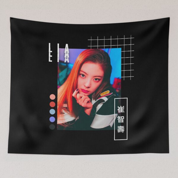 Item preview, ITZY Lia Voltage Vaporwave Collage designed and sold by sakurapalette.