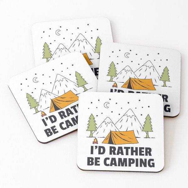 Item preview, I'd Rather Be Camping – Funny Outdoor designed and sold by ttttee.