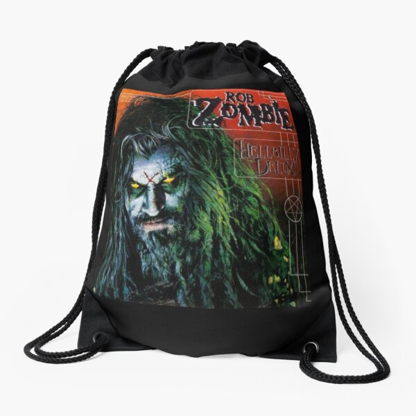 a12-rob zombie band top and musical Drawstring Bag