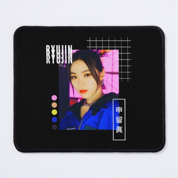 Item preview, ITZY Ryujin Voltage Vaporwave Collage designed and sold by sakurapalette.