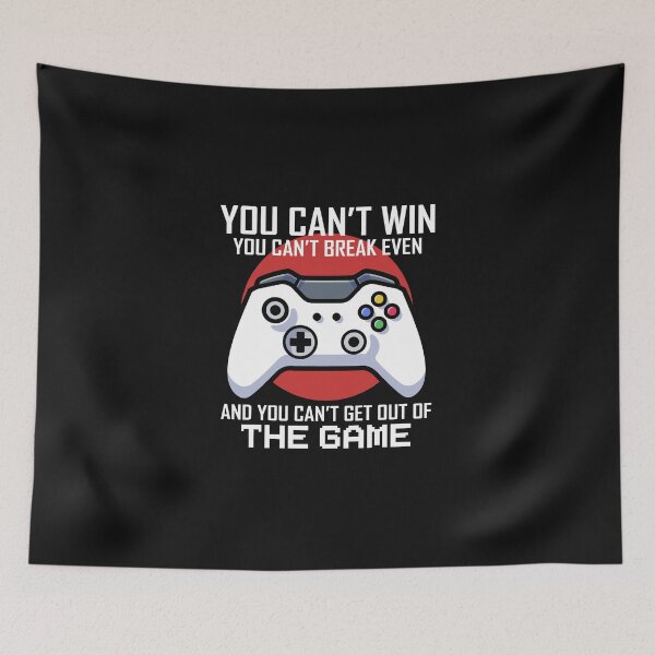 Item preview, You Cant Win Gamer Song Lyrics Movie designed and sold by InPrintedWord.