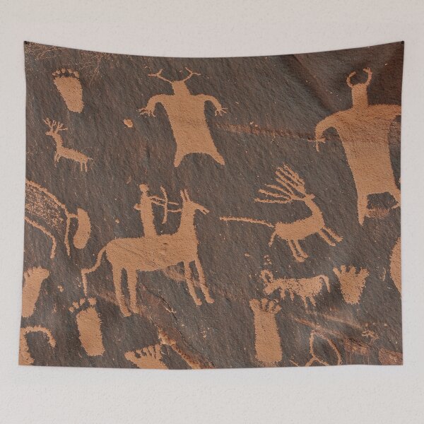 Item preview, Native American Mural Art Design designed and sold by GnuArt.