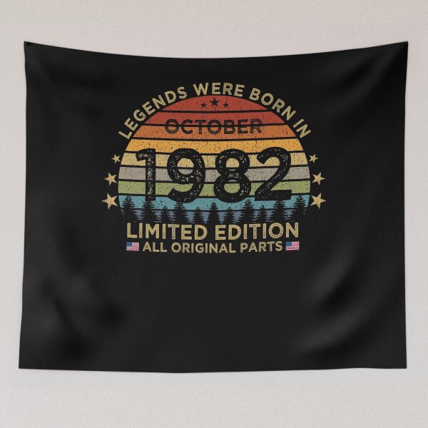 Item preview, Legends Were Born In October 1982 Limited Edition Patriotic designed and sold by cssdru.