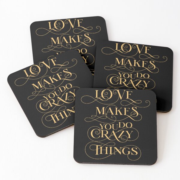 Item preview, Love makes you do crazy things designed and sold by Topiest.