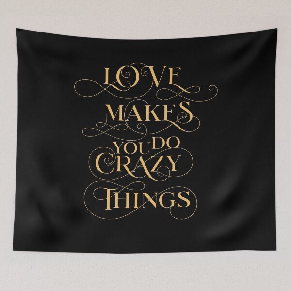 Item preview, Love makes you do crazy things designed and sold by Topiest.