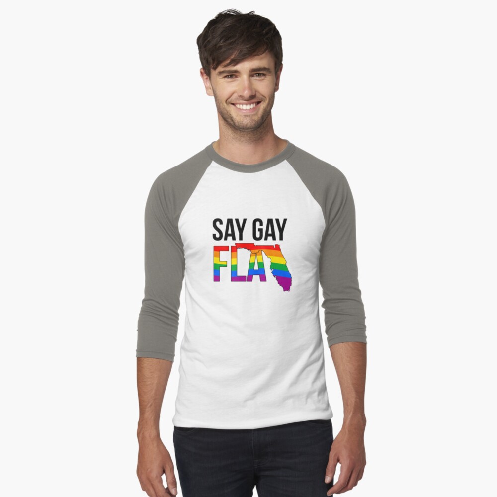 Item preview, Baseball ¾ Sleeve T-Shirt designed and sold by Gayesthetic.