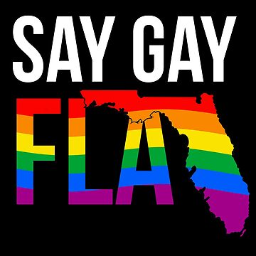 Artwork thumbnail, Say Gay Florida by Gayesthetic