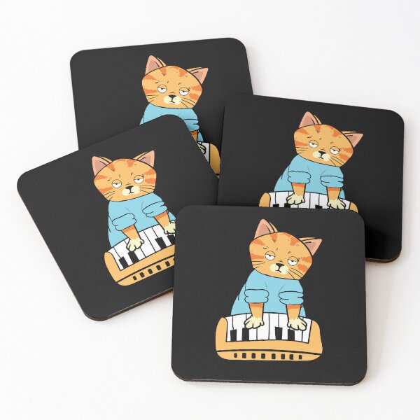 Item preview, Keyboard Cat Meme Music Cat Gift Funny DJ  designed and sold by Lenny Stahl.