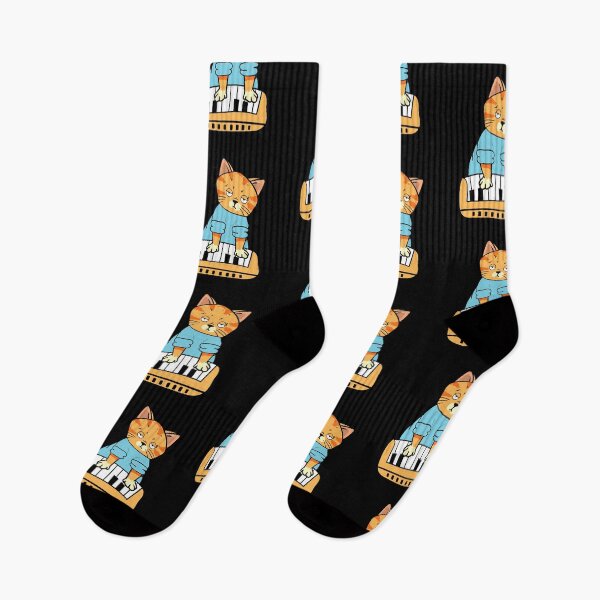 Item preview, Keyboard Cat Meme Music Cat Gift Funny DJ  designed and sold by Lenny Stahl.