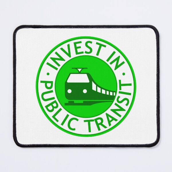 Item preview, Invest In Public Transit designed and sold by voltzandvoices.