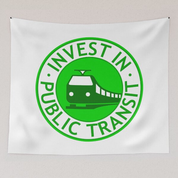 Item preview, Invest In Public Transit designed and sold by voltzandvoices.